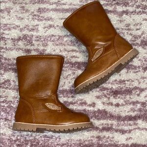 TODDLER GIRLS BROWN BOOTS SIZE 6